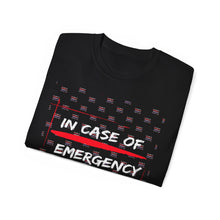 Load image into Gallery viewer, In Case Of Emergency Unisex Ultra Cotton Tee