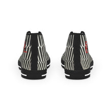 Load image into Gallery viewer, Black Matrix Male High Top Sneakers