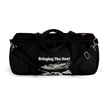 Load image into Gallery viewer, Heat Black/White Bring It Adult Male Duffel Bag in Small, Large