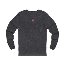 Load image into Gallery viewer, Phylgood Blue Adult Female Jersey Long Sleeve Tee in Black, Dark Grey Heather, Red, Black Heather, Heather Forest, Cardinal, Athletic Heather