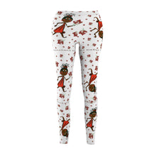 Load image into Gallery viewer, Choca Chocolate Baby Girl Adult Female Casual Leggings with White Background