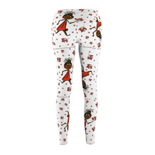 Load image into Gallery viewer, Choca Chocolate Baby Girl Adult Female Casual Leggings with White Background