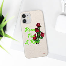 Load image into Gallery viewer, Lime Roses For A Rose Biodegradable Phone Case (5 - iPhone sizes and 3 - Samsung sizes)