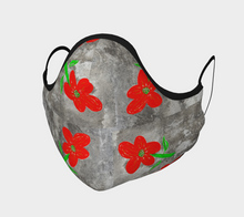 Load image into Gallery viewer, Red Garden Female Face Mask in Adult, Youth