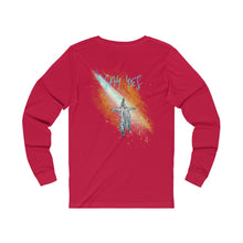 Load image into Gallery viewer, Say Yes Adult Female Jersey Long Sleeve Tee in White, Black, Athletic Heather, Dark Grey Heather, Red