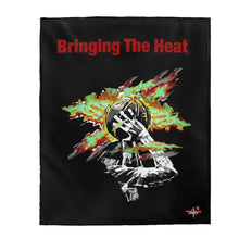 Load image into Gallery viewer, Heat Red Bring It Velveteen Plush Blanket in 30”x40”, 50”x60”, 60”x80”