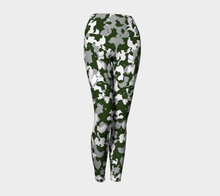 Load image into Gallery viewer, Camouflage Green Multi Female Yoga Leggings in Adult