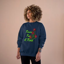 Load image into Gallery viewer, Lime Roses For A Rose Adult Female Champion Sweatshirt (4 Colors)
