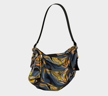 Load image into Gallery viewer, Go Go Blue Multi Adult Female Origami Tote Bag in 18”, 33”