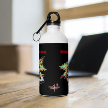 Load image into Gallery viewer, Heat Red Stainless Steel 14oz Water Bottle