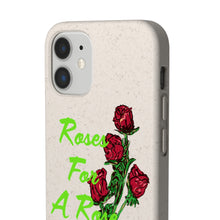 Load image into Gallery viewer, Lime Roses For A Rose Biodegradable Phone Case (5 - iPhone sizes and 3 - Samsung sizes)