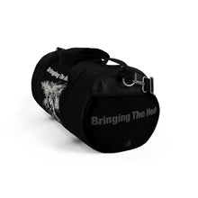 Load image into Gallery viewer, Heat Black/White Bring It Adult Male Duffel Bag in Small, Large