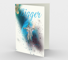 Load image into Gallery viewer, Bigger Blue Greeting Card set of 3 with envelops