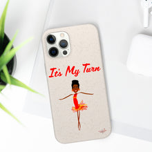 Load image into Gallery viewer, Red It’s My Turn Biodegradable Phone Case (5 - iPhone sizes and 3 - Samsung sizes)