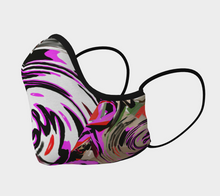Load image into Gallery viewer, Paint Pink Multi Female Face Mask in Adult, Youth