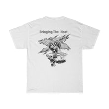 Load image into Gallery viewer, Heat Grey/White Adult Male Heavy Cotton Tee in 11 Colors