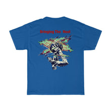 Load image into Gallery viewer, Heat Dark Blue Multi Adult Male Heavy Cotton Tee in 10 Colors