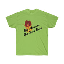 Load image into Gallery viewer, Big Momma Got Your Back Adult Female Ultra Cotton Tee in 6 Colors