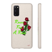 Load image into Gallery viewer, Lime Roses For A Rose Biodegradable Phone Case (5 - iPhone sizes and 3 - Samsung sizes)