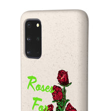 Load image into Gallery viewer, Lime Roses For A Rose Biodegradable Phone Case (5 - iPhone sizes and 3 - Samsung sizes)