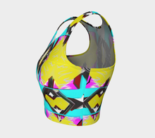 Load image into Gallery viewer, Maze Yellow Multi Adult Female Yoga Top