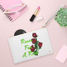 Load image into Gallery viewer, Lime Roses For A Rose Clutch Bag