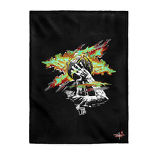 Load image into Gallery viewer, Heat Red Velveteen Plush Blanket in 30”x40”, 50”x60”, 60”x80”