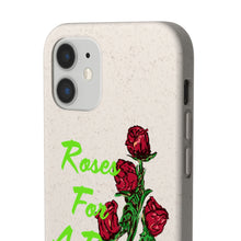 Load image into Gallery viewer, Lime Roses For A Rose Biodegradable Phone Case (5 - iPhone sizes and 3 - Samsung sizes)