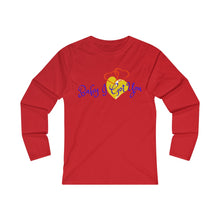 Load image into Gallery viewer, I Got You Adult Female Fitted Long Sleeve Tee in White, Black, Sport Grey, Navy, Red