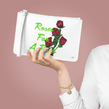 Load image into Gallery viewer, Lime Roses For A Rose Clutch Bag