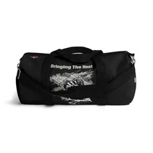 Load image into Gallery viewer, Heat Black/White Bring It Adult Male Duffel Bag in Small, Large