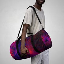 Load image into Gallery viewer, Black Cosmic Storm Duffel Bag (2 Sizes)