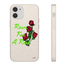 Load image into Gallery viewer, Lime Roses For A Rose Biodegradable Phone Case (5 - iPhone sizes and 3 - Samsung sizes)