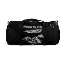 Load image into Gallery viewer, Heat Black/White Bring It Adult Male Duffel Bag in Small, Large