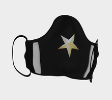 Load image into Gallery viewer, Heat Blue Star Male Face Mask in Adult, Youth