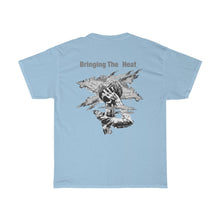 Load image into Gallery viewer, Heat Grey/White Adult Male Heavy Cotton Tee in 11 Colors