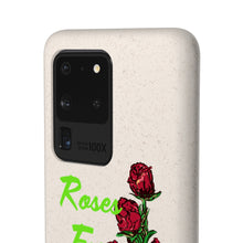 Load image into Gallery viewer, Lime Roses For A Rose Biodegradable Phone Case (5 - iPhone sizes and 3 - Samsung sizes)