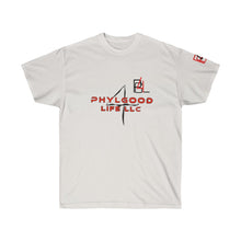 Load image into Gallery viewer, Phylgood4life Black/Red Adult Male, Female Ultra Cotton Tee in 10 Colors