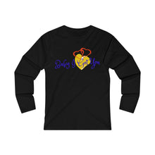 Load image into Gallery viewer, I Got You Adult Female Fitted Long Sleeve Tee in White, Black, Sport Grey, Navy, Red