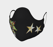 Load image into Gallery viewer, Heat Red Star Male Face Mask in Adult, Youth