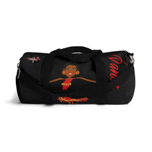 Load image into Gallery viewer, Dance Red/ Black Adult Female Duffel Bag in Small, Large