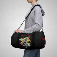 Load image into Gallery viewer, Heat Red Adult Male Duffel Bag in Small, Large