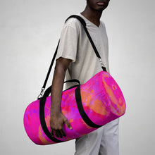 Load image into Gallery viewer, Pink Cosmic Storm Duffel Bag (2 Sizes)