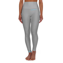Load image into Gallery viewer, Grey Adult Female High Waisted Yoga Leggings