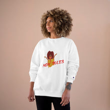 Load image into Gallery viewer, Red Mom Rules Adult Female Champion Sweatshirt (5 Colors)