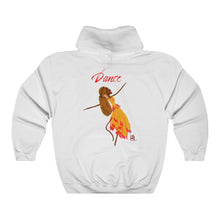 Load image into Gallery viewer, Dance Adult Female Heavy Blend™ Hooded Sweatshirt in Gold, Dark Chocolate, Ash, Forest Green, Dark Heather, Irish Green, Maroon, Royal, Sport Grey, White, Black