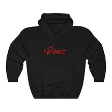 Load image into Gallery viewer, Dance Adult Female Heavy Blend™ Hooded Sweatshirt in Gold, Dark Chocolate, Ash, Forest Green, Dark Heather, Irish Green, Maroon, Royal, Sport Grey, White, Black