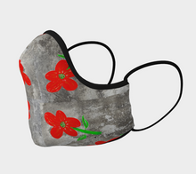 Load image into Gallery viewer, Red Garden Female Face Mask in Adult, Youth
