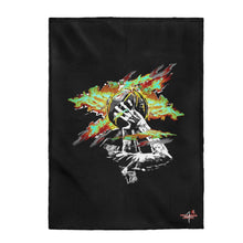 Load image into Gallery viewer, Heat Red Velveteen Plush Blanket in 30”x40”, 50”x60”, 60”x80”