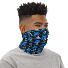 Load image into Gallery viewer, Heat Blue Adult Male Neck Gaiter